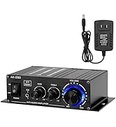 ワイヤレスデジタルアンプ Nobsound Bluetooth 5.0 HiFi パワーアンプ ステレオ デジタル
